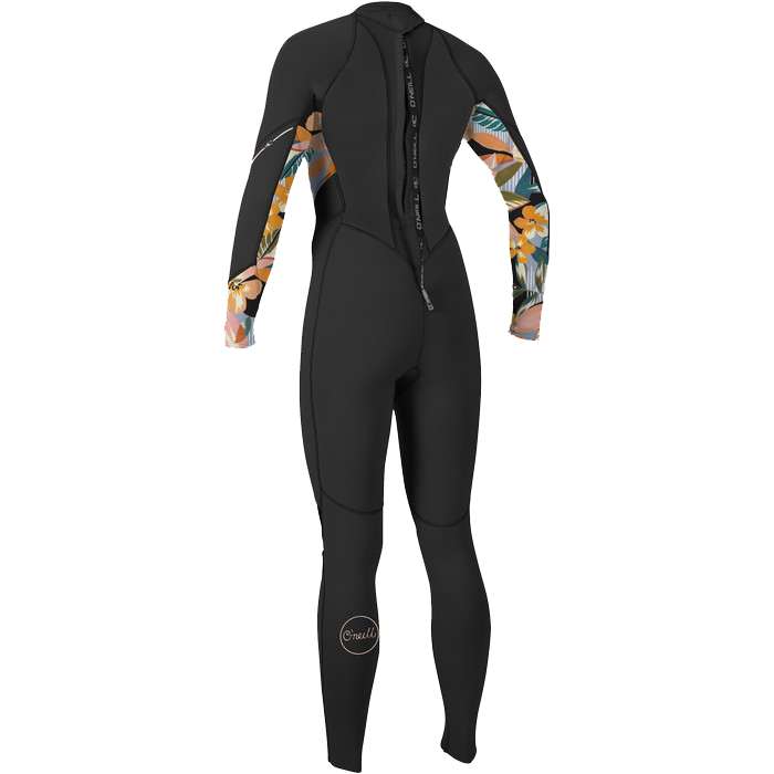 O'NEILL Womens Bahia 3/2mm Back Zip Wetsuit - shop.efoil.fun