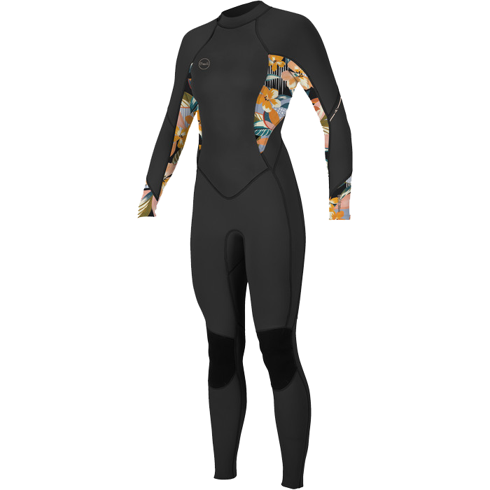 O'NEILL Womens Bahia 3/2mm Back Zip Wetsuit - shop.efoil.fun